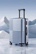 Валіза 100 л Xiaomi Ninetygo Himalaya Luggage 28 Light Blue (6941413239691) - зображення 12