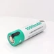 Аккумулятор AREXES Li-Ion 3.7V 1000mAh с лепестками под пайку, литий-ионная батарея для бритвы, триммера, щетки - изображение 1