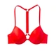 Жіночий купальник SHINE-TRIM пуш-ап Shine-Trim Brazalian Very Sexy Червоний 32B + XS - изображение 4