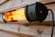 Электрообогреватель настенный Bas Polska инфракрасный обогреватель для дома 2000 Вт 2 режима работы уфо обогреватель с пультом дистанционного управления Черный - изображение 4
