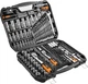 Набор инструментов NEO Tools 1/2", 3/8" и 1/4" 219 предметов в кейсе - изображение 1