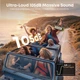 Портативная колонка W-KING Bluetooth 5.0 поддержка TWS 90 Вт - изображение 5