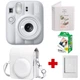 Набір камера Fujifilm Instax Mini 13 Clay White , Фотопапір 20шт, Чохол, Фотоальбом 64 фото Білий + в подарунок фоторамка (Подарункове пакування) - изображение 1