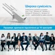 Беспроводной усилитель Wi-Fi KURUI R618 Белый (102188431) - Уценка - изображение 6