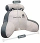 Подушка-спинка RIAS Good Lucky для сидіння з підлокітниками та валиком 70x50x25 см White-Grey (3_08665) - зображення 5