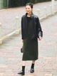 Куртка из искусственной кожи женская Uniqlo 490148469 M Черная (1159851802) - изображение 9