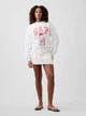 Свитшот на флисе женский GAP 816528978 S Молочный (1162031517) - изображение 4