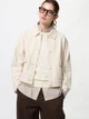 Куртка демисезонная женская Uniqlo 12793529 XS Молочная (1162142171) - изображение 3