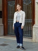 Куртка демисезонная женская Uniqlo 12793529 XS Молочная (1162142171) - изображение 5