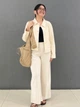 Куртка демисезонная женская Uniqlo 12793529 XS Молочная (1162142171) - изображение 12
