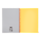 Книга канц. на спір. А4 120арк. # офс. BUROMAX NEON, пласт.обкл. з розділ. та перфорацією, помаранчева /BM.24349911-11/ - изображение 5