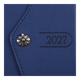 Щоденник датований 2027 BUROMAX А5 GRAZIA 21195-03 темно-блакитний /BM.21195-03/ - зображення 5