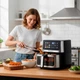 Аэрофритюрница 12 л 4500 Вт с LED-дисплеем Air fryer 360° DOMOTEC MS-3224 - изображение 2