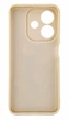 Чехол Shock Case Print для Oppo A3x 4G / 5G (CPH2681/CPH2641) бампер силиконовый цвет бежевый с рисунком цветы - изображение 2