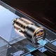 Автомобільний зарядний пристрій REMAX Walking Series 75W PD+QC 1C+1A Fast Car Charger RCC360 Black - зображення 4