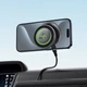 Автотримач для телефона з БЗП ACEFAST E29 electric Suction cup magnetic wireless charging holder Metal Gray - изображение 6