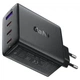 Мережевий зарядний пристрій ACEFAST A94 PD100W GaN (3*USB-C+USB-A) charger Black - изображение 5