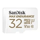 Карта пам'яті microSDHC (UHS-1 U3) SanDisk Max Endurance 32Gb class 10 V30 (100Mb/s) (adapterSD) - изображение 4