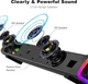 Компьютерные колонки SOULION R30 Plus USB/Bluetooth, саундбар для ПК и ноутбука, стереодинамики, RGB-подсветка, серые - изображение 3