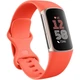 Фітнес-браслет Fitbit Charge 6 Coral/Champagne Gold Aluminum [176296] - зображення 1