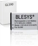 Акумулятор BLESYS 800 мА·год для телефонів Gigaset GL590 та GL390 - зображення 1