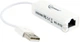 Мероприятный адаптер Gembird USB - RJ45 Fast Ethernet Белый (NIC-U2-02) - изображение 2