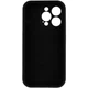 Чохол силіконовий Full Silicone Case for iPhone 16 Pro Black (з захистом камери) - изображение 2