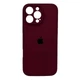 Чохол силіконовий Full Silicone Case for iPhone 15 Pro Max Plum (з захистом камери) - изображение 1