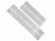 Наклейки на пороги Geely MK, GC6 Джили МК, ДжиЦ6 2006- Цвет Серый Карбон Комплект 4 штуки - изображение 6