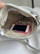 Сумка из натуральной кожи средняя ARTiS Bags 1777 9181 Белая - изображение 5