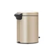 Бак для мусора с педалью Brabantia NewIcon Pedal Bin 5 л шампань 304422 (00800883) - изображение 10