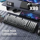 Клавиатура беспроводная ATTACK SHARK X98 Blueberry RGB USB/Bluetooth/Wireless Moonlight Night (X98ML_AS) - изображение 5
