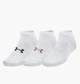 Шкарпетки Under Armour Ua Essential Low Cut 3Pk LG Білий 1382958-100 - зображення 1