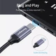 Кабель AUX Mini-jack 3.5 мм до Type-C Essager для iPhone Samsung Xiaomi Huawei Meizu Vivo Oppo Перехідник Аукс на Тайп-С USB-C для навушників 3.5 мм (48708) - зображення 4