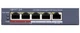 Коммутатор HIKVISION POE 5-портовый, HK-SF006 - изображение 2