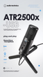 Конденсаторный направленный USB-микрофон Audio-Technica ATR2500X-USB, легко подключается к компьютеру для прямых трансляций, записи караоке и озвучивания, в комплекте со специальной подставкой для микрофона. - изображение 8