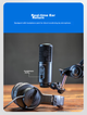 Конденсаторный направленный USB-микрофон Audio-Technica ATR2500X-USB, легко подключается к компьютеру для прямых трансляций, записи караоке и озвучивания, в комплекте со специальной подставкой для микрофона. - изображение 9