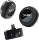 Беспроводной петличный микрофон Soaiy MK50, с шумоподавлением, для Apple - изображение 8