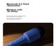 Микрофон Soaiy MC8AI беспроводной для караоке, Bluetooth, звездно-синий - изображение 2
