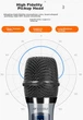 Микрофонная система SANSUI беспроводная для караоке и вечеринок - изображение 6