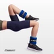 Эластичные утяжелители Comfort 2 шт по 2 кг с фиксированным весом (манжеты для рук и ног с металлическим наполнителем, универсальные для бега) WS-20-EFC - изображение 5