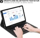 Чохол-клавіатура WAVATA чорний для Samsung Galaxy Tab S10 Ultra 2024 / S9 Ultra / S8 Ultra (14.6") розкладка QWERTZ - зображення 3
