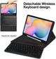 Чохол-клавіатура Disonbeir для iPad A16 11" (2025) та iPad 10th Gen 10.9" (2022) з підсвіткою RGB 7 кольорів розкладкою QWERTY відокремлюваною клавіатурою та тримачем для олівця - зображення 2