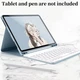 Чохол-клавіатура Disonbeir для iPad A16 11" (2025) та iPad 10th Gen 10.9" (2022) з підсвіткою RGB 7 кольорів розкладкою QWERTY відокремлюваною клавіатурою та тримачем для олівця - зображення 5