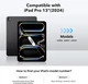 Чехол-книжка World biz для iPad Pro 13-Inch M4 (2024) A2925 / A2926 / A3007 с поворотной подставкой на 360 градусов и функцией Auto Wake/Sleep Красный - изображение 2