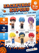 Набор фигурок Чиби Баскетбол фигурки аниме Kuroko no Basuke Куроко, Кагами, Аомине, Акаши, Кисе, Мурасакибара детские игрушки 6 шт./компл. 10 см - изображение 1