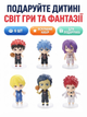 Набор фигурок Чиби Баскетбол фигурки аниме Kuroko no Basuke Куроко, Кагами, Аомине, Акаши, Кисе, Мурасакибара детские игрушки 6 шт./компл. 10 см - изображение 3