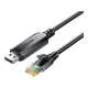 Мережевий адаптер SAMZHE RU203 / USB 2.0 / Ethernet 10/100 Мбіт/с (RJ45) / Black - зображення 4