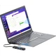 Док-станция расширения Acer USB 3.0 Hub, высокоскоростной 4-портовый адаптер-концентратор для настольных компьютеров и ноутбуков, многопортовый удлинительный кабель, 1 метр. - изображение 2