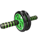 Duweike Ab Wheel, роликовий тренажер для пресу з двома колесами, фітнес-обладнання для домашнього використання, подвійне колесо чорного та зеленого кольорів - изображение 4